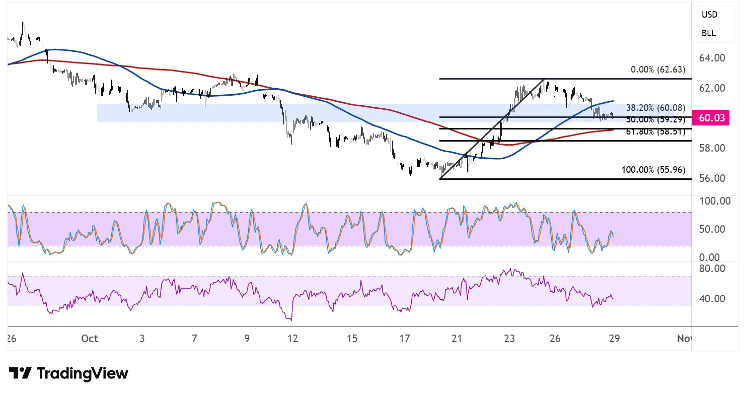 今日WTI原油价格实时行情走势分析(2025年10月29日)