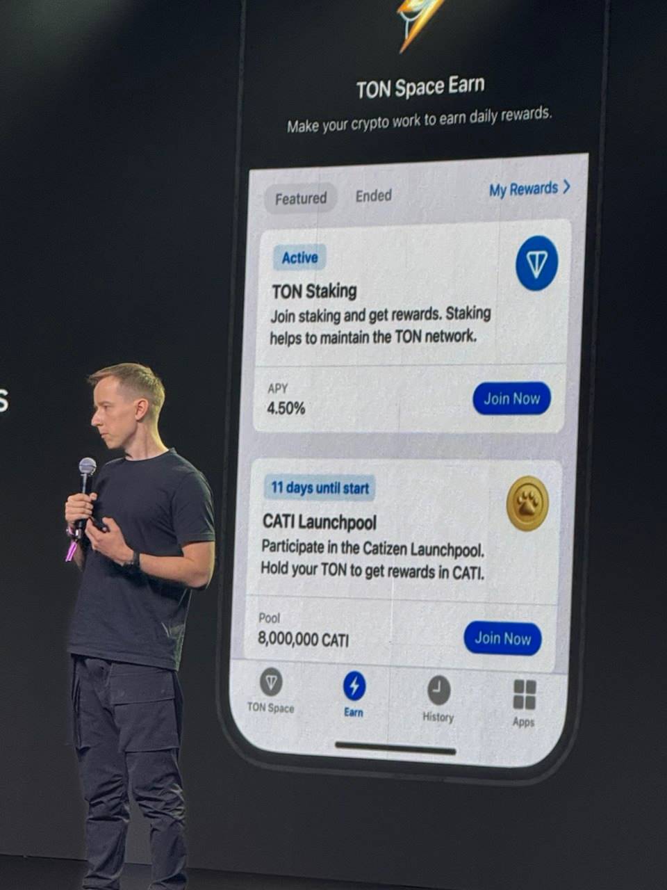 CATI Launchpool 即将登陆 TON Space 内置钱包