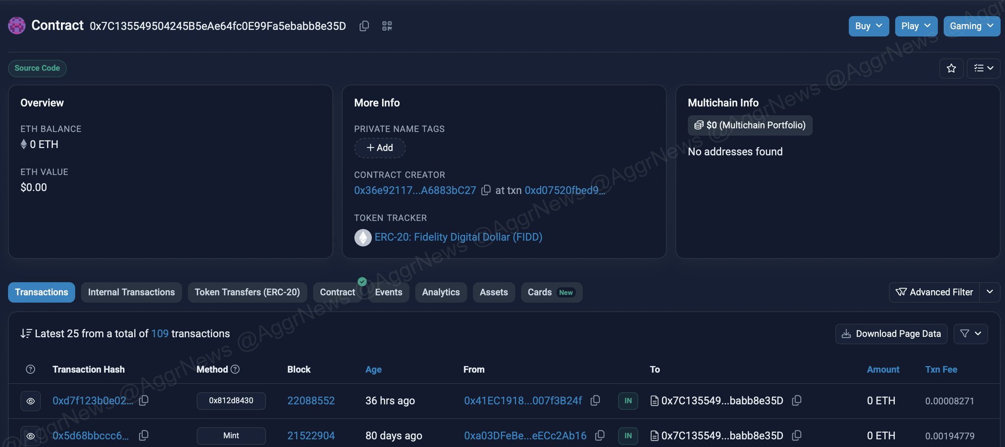 市场消息：富达将推出投资美国国库券的代币化基金与贝莱德 BUIDL 竞争