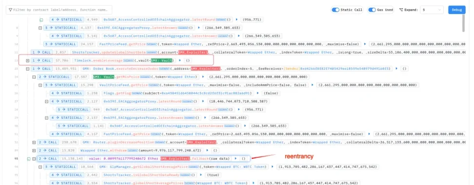 BlockSec：GMX 攻击原理分析