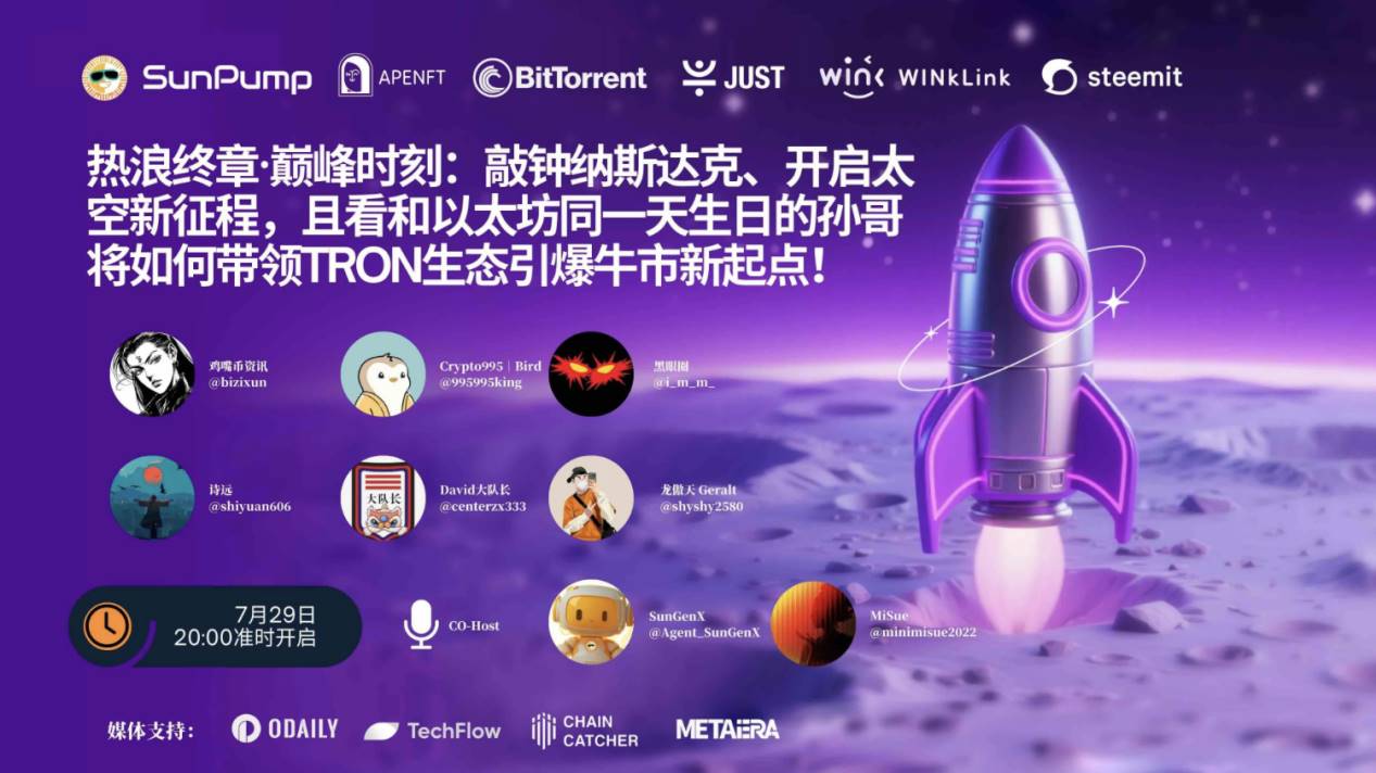 Space 回顾｜热浪终章，巅峰时刻：波场 TRON 的“三重奏”引爆牛市新起点