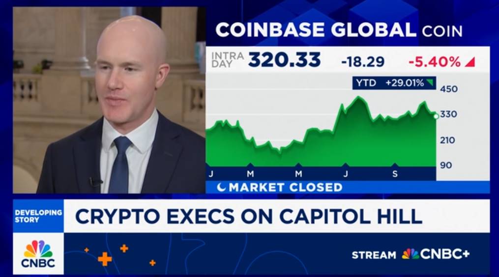Coinbase CEO 称《加密货币市场结构法案》获得两党的强力支持