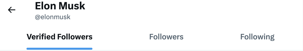 社区消息：X平台已取消共同关注展示页面