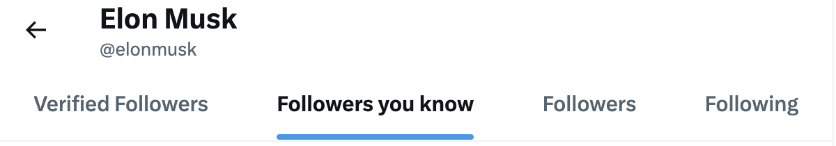 X平台共同关注页面重新显示