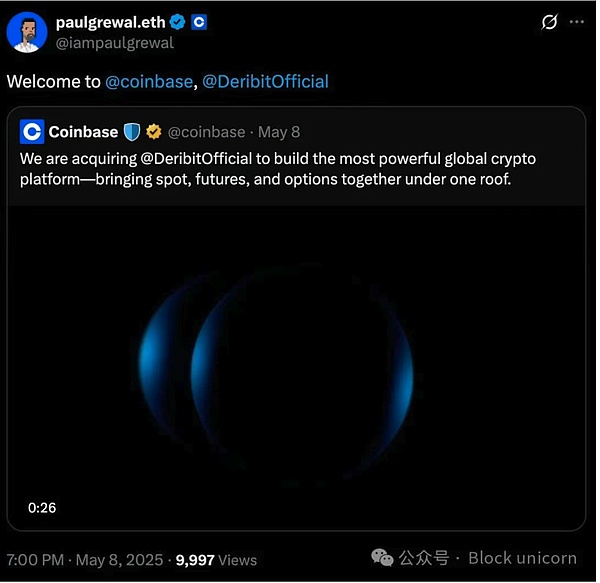 Coinbase 的 29 亿美元大手笔