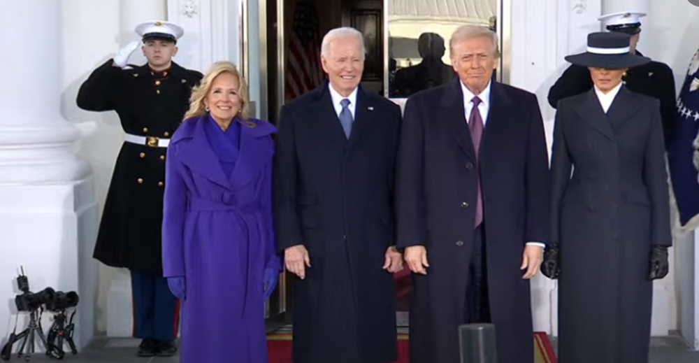 拜登欢迎特朗普入住白宫
