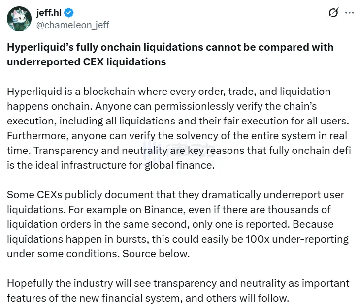 Hyperliquid 和 Binance 的自动减仓（ADL）机制，谁才是真正的最后防线？