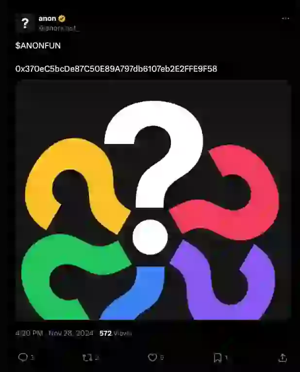 Base生态刮起隐私应用风,ANON市值能否突破1亿美元?