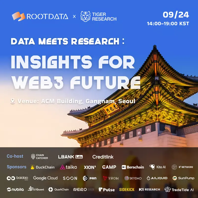 聚焦 KBW 2025：ChainCatcher 精选韩国区块链周优质边会活动