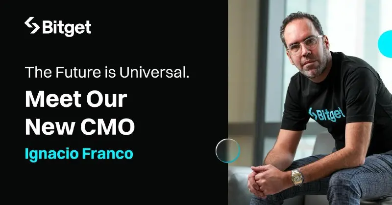 Bitget 任命 Ignacio Aguirre Franco 为首席营销官(CMO)